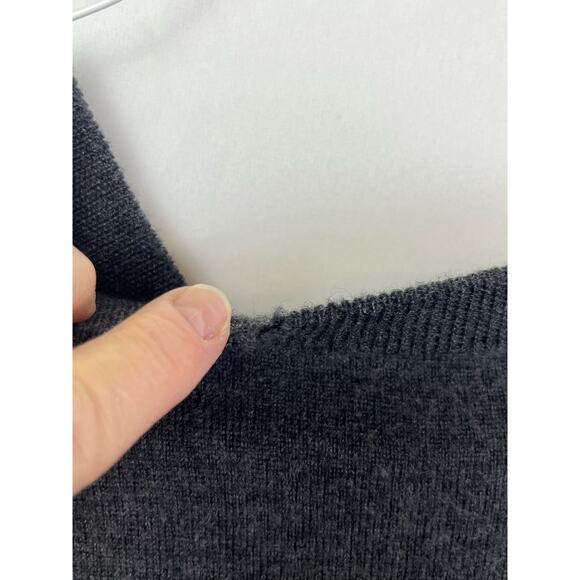 Turnberry Men's Size XL Gray 100% Extra Fine Merino Wool Sleeveless Vest - Picture 9 of 9